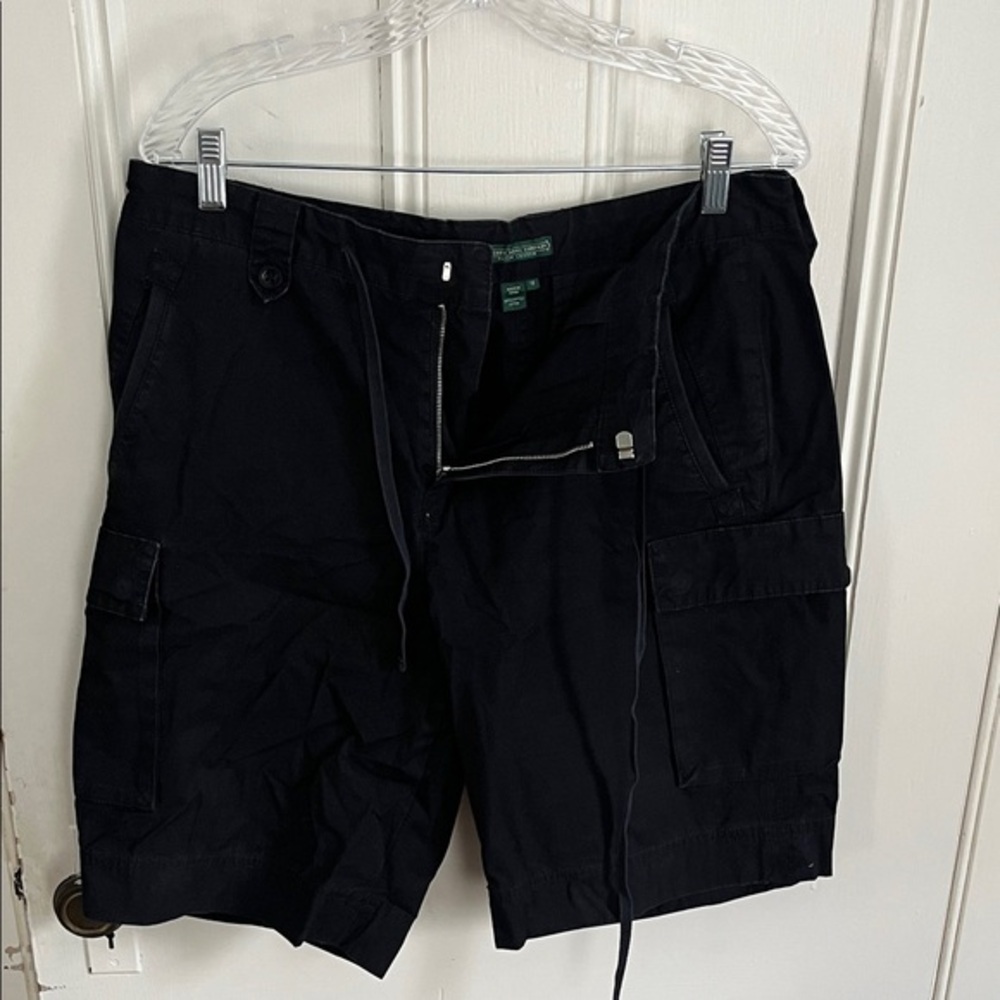 Lauren Ralph Lauren Black Cargo Shorts